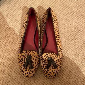 Tommy Hilfiger calf hair flats